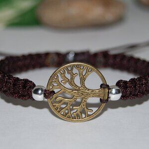 Tree of Life Bracelet,Drawstring Bracelet,Tree Bracelet